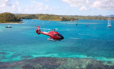 Helicopter tours full island